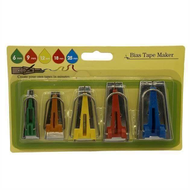 El Biye Kıvırma Aparatı 5 li Set / LS-120 (6-9-12-18-25mm) görseli 3