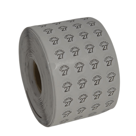 Etiketleme Makinesi Kontrol Etiket 27 No (5 Rulo 50.000 Adet) görseli 3