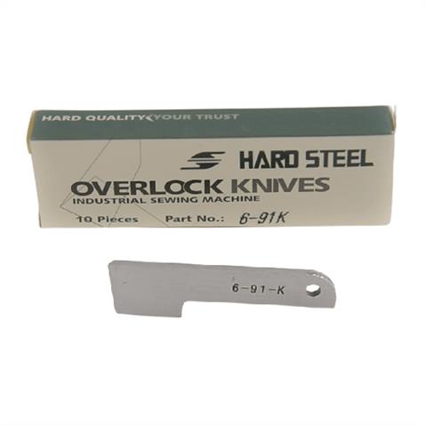 Merrow Topbaşı 5D Alt Bıçak / 6-91K 10ADET görseli 3