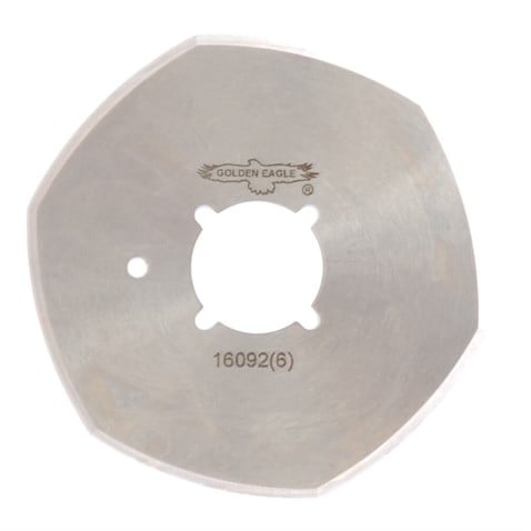 Yuvarlak Kesim Motor 6 Köşe Bıçak / BOM80(6) (16092) görseli 2