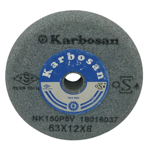 Hızar Makinesi Konik Bileme(Zımpara) Taşı 63X12X8mm görseli 2