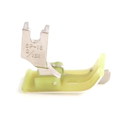 Düz Makine Çimalı Plastik Teflon Ayak Sağ / TSP-18R 3/16 görseli 2
