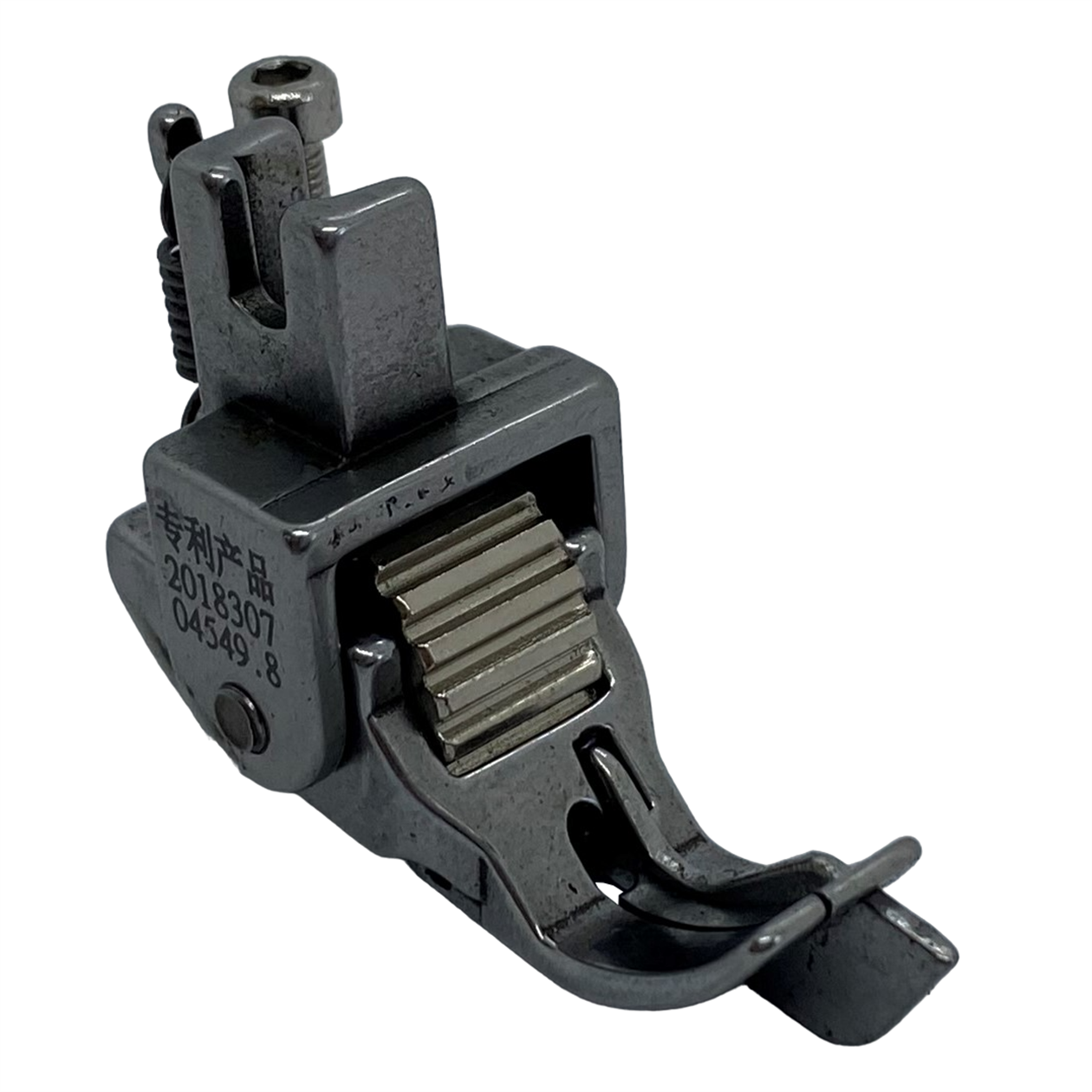 Düz Makine Sp-18 Model Tırnaklı Çima Metal Teker Ayak / HS-GL04 1/32 görseli 1