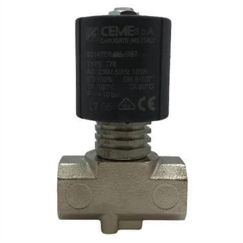 Ütü Solenoid Valf 1/2 (2 Yollu-Konik) / 9014 görseli 3