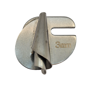 Düz Makine Kıvırma Aparatı 3mm / DY602-B  3mm görseli 2