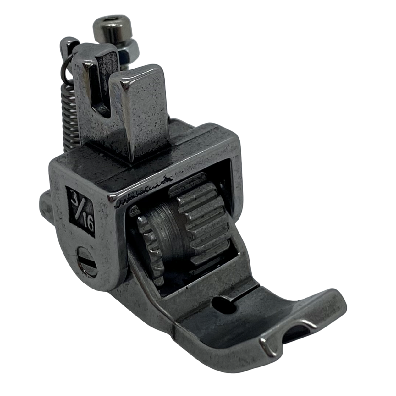Düz Makine Fitil Tırnaklı Metal Teker Ayak / HS-GL09 3/16 görseli 1