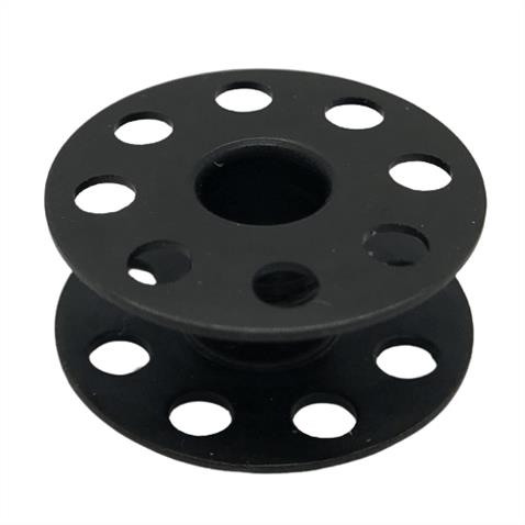 Düz Makine Metal Siyah Tırnaksız Masura / 270010(2HB) görseli 3