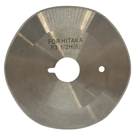 Hitaka Yuvarlak Kumaş Kesim Motor 6 Köşe Bıçak / R3 1/2H(6) (MB-90) görseli 2