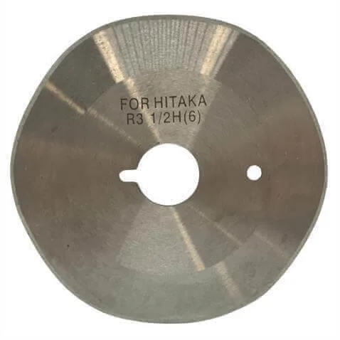 Hitaka Yuvarlak Kumaş Kesim Motor 6 Köşe Bıçak / R3 1/2H(6) (MB-90) görseli 3