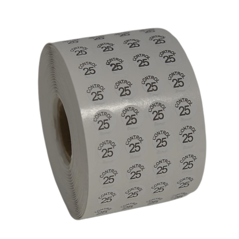 Etiketleme Makinesi Kontrol Etiket 25 No (5 Rulo 50.000 Adet) görseli 3