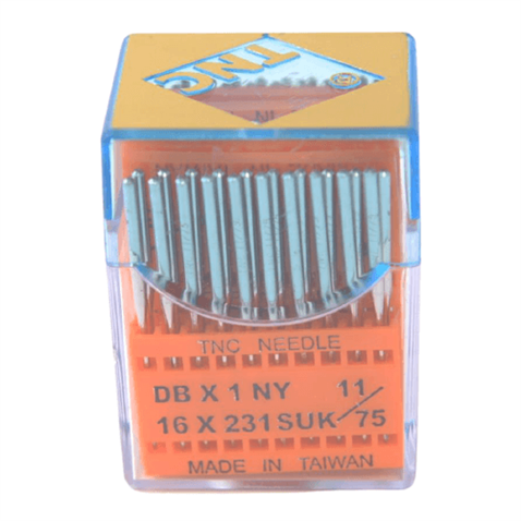 Düz Makine İnce Dip Dikiş İğnesi / DBX1 SUK 11/75 100ADET görseli 3