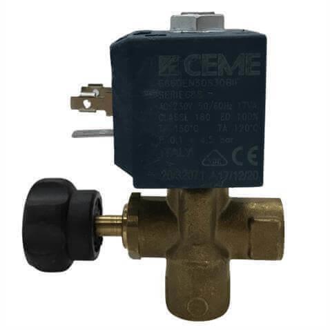 Ütü Solenoid Valf 1/4 (Ayarlı) / 6660 (TY 7000/G) görseli 3