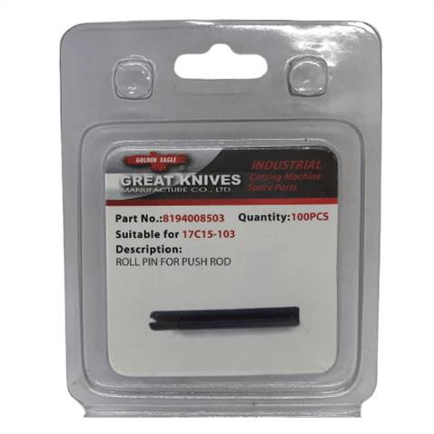 Dik Kumaş Kesim Motoru Disk Ayırıcı Mil Pimi / 17C15-103 100ADET görseli 3