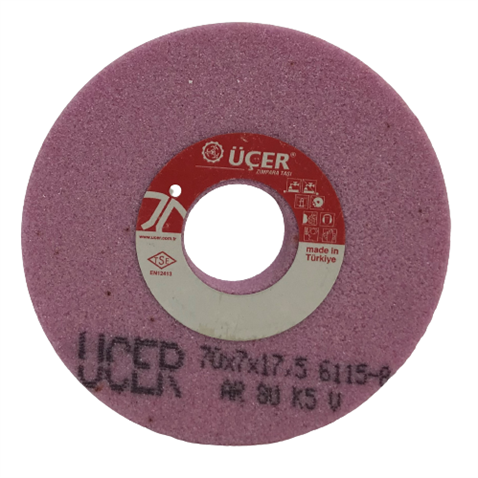 Hızar Makinesi Bileme(Zımpara) Taşı 70X7X17.5mm görseli 2