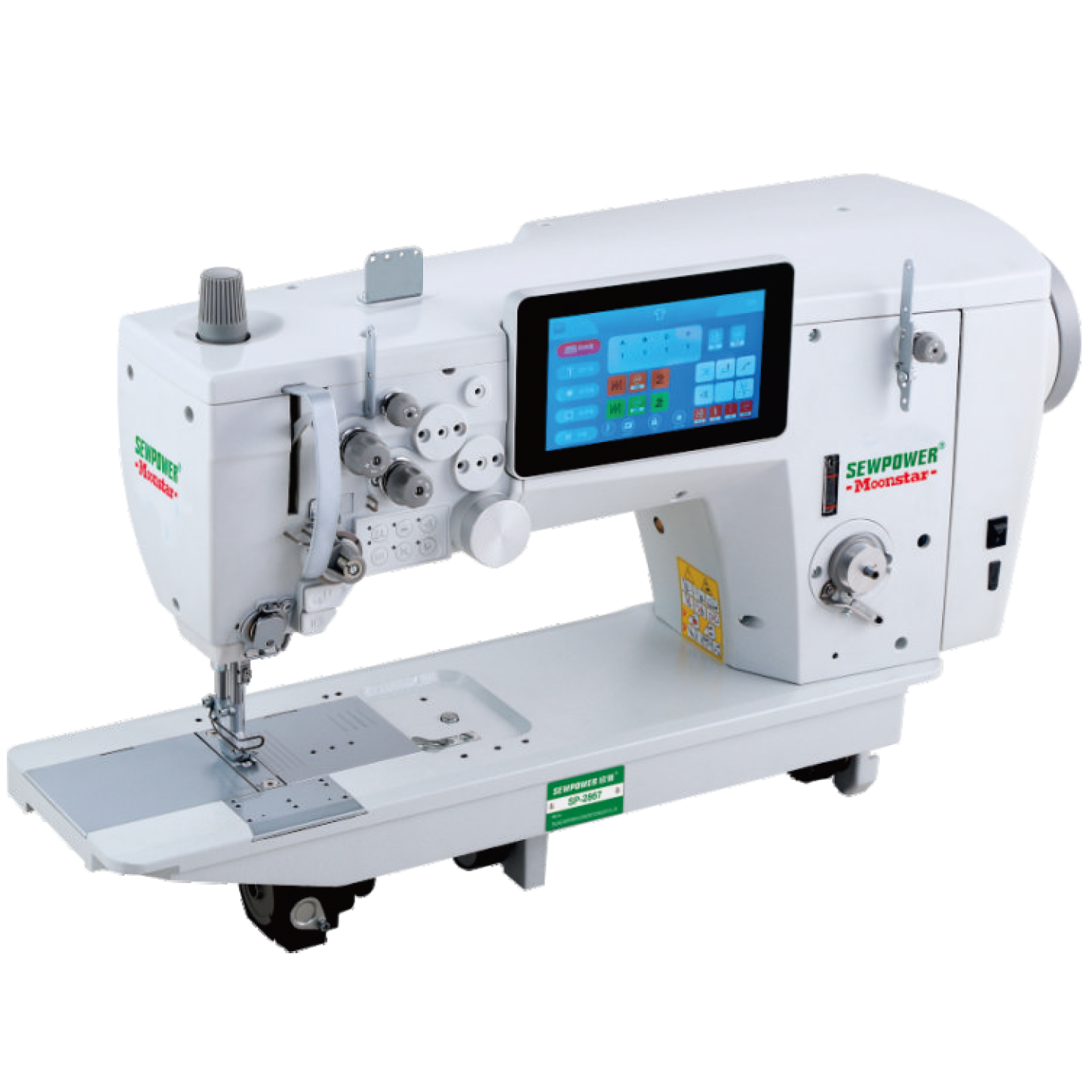 DA 2867 Çift Papuç İnce Baş Deri Dikiş Makinesi / SP-2867