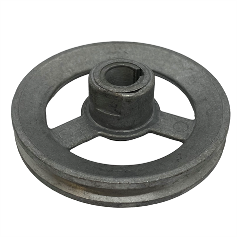 Motor Alüminyum Düz Kasnak / 100MM görseli 2