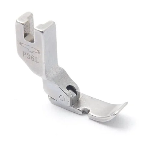 Düz Makine Fermuar Geniş Ayak Sol 7mm / P36L görseli 2