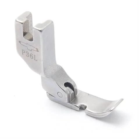Düz Makine Fermuar Geniş Ayak Sol 7mm / P36L görseli 3