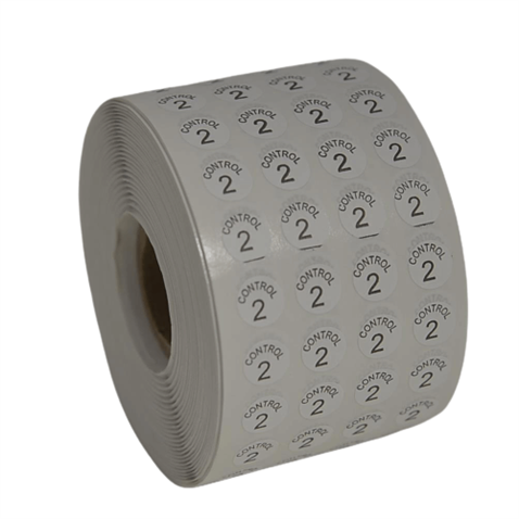 Etiketleme Makinesi Kontrol Etiket 2 No (5 Rulo 50.000 Adet) görseli 3
