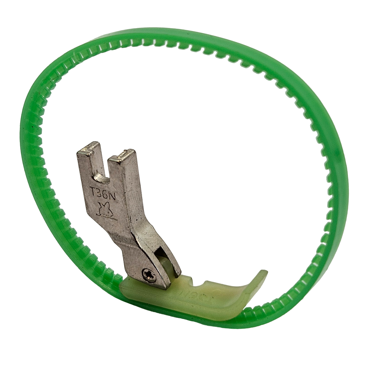Düz Makine Teflon Plastik Çemberli Fermuar Ayak Sağ / SR-DB-R (T36N) görseli 1