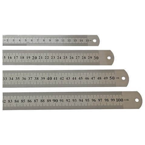 Çelik Cetvel 20cm (1,0x19mm) görseli 3