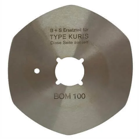 Yuvarlak Kesim Motor 6 Köşe Bıçak / BOM100(6) görseli 3