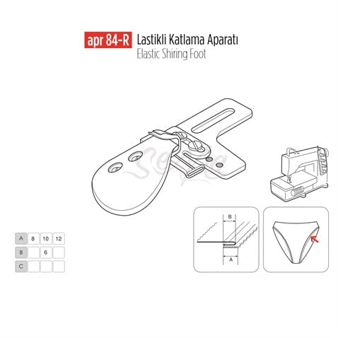 Lastik Katlama Aparatı 10mm / APR 84-R görseli 2