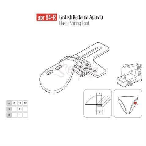 Lastik Katlama Aparatı 10mm / APR 84-R görseli 3