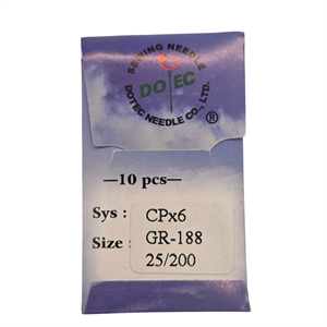 Ayakkabı Makinesi İğnesi / CPx6  25/200 No 10 Adet görseli 2