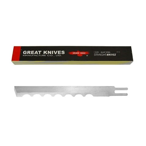 Dik Kumaş Kesim Motoru Dalgalı Bıçak / 6EW 12ADET görseli 2