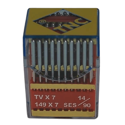 Kollu Yanmaz Dikiş İğnesi / TVX7(149X7) SES PVD 14/90 100ADET görseli 3