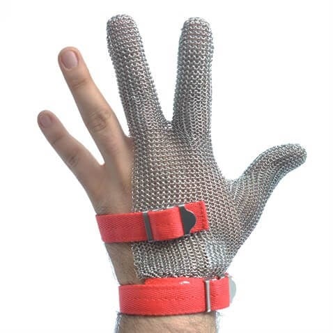 Koruyucu Çelik Eldiven 3 Parmak Medium / BMGLV-02M görseli 3