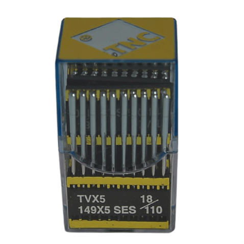Kollu Kemer Yanmaz Dikiş İğnesi / TVX5(149X5) SES PVD 18/110 100ADET görseli 2