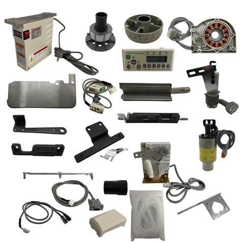 Yamato Overlok 6125 CZ Seri 4 İp Full Otomatik Elektrikli Kafadan Motor / 6125 (6125-E) görseli 3
