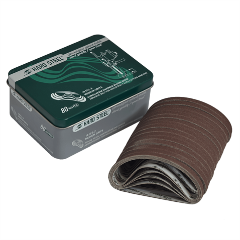 Dik Kumaş Kesim Motoru Bileme Şerit (Medium) Metal Kutu / 181C2-2 80 Adet görseli 2