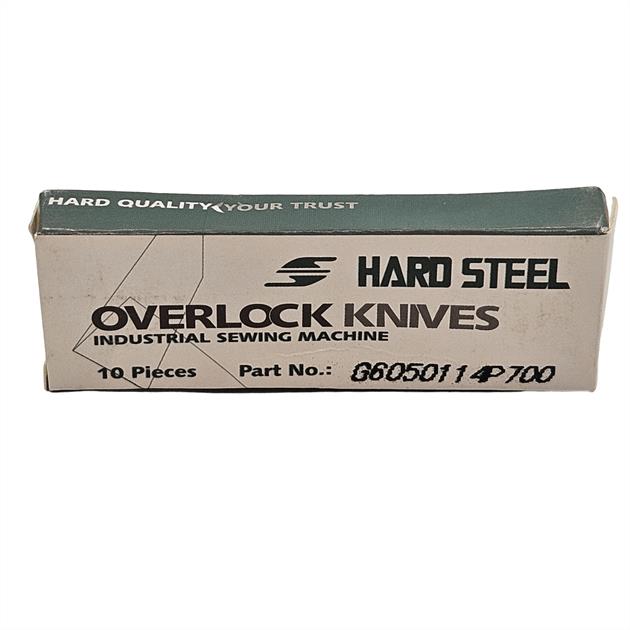 Kingtex Overlok Kot Alt Bıçak/ G6050114P700 10ADET görseli 3