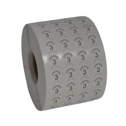 Etiketleme Makinesi Kontrol Etiket 3 No (5 Rulo 50.000 Adet) görseli 2