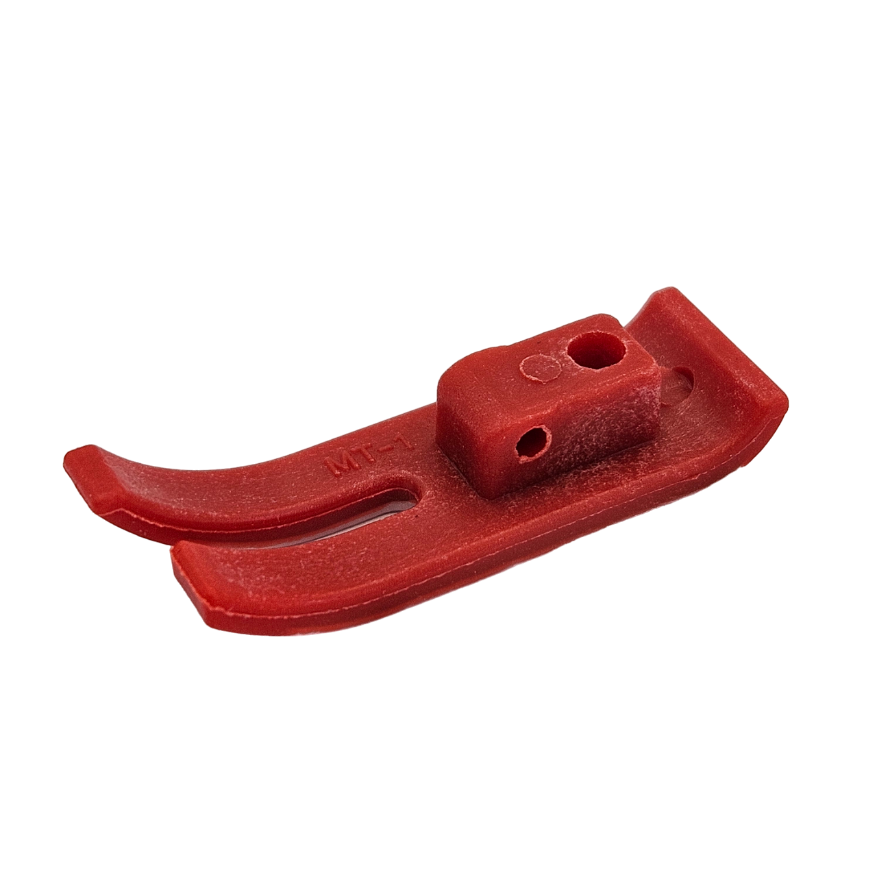 Düz Makine Sert Plastik Ayak Tabanı (Kırmızı) / MT-18B (Red) görseli 1
