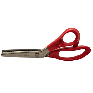 Plastik Saplı Sürfile Zikzak Makası 9-1/4 İnç 23.3cm / A-85 görseli 2