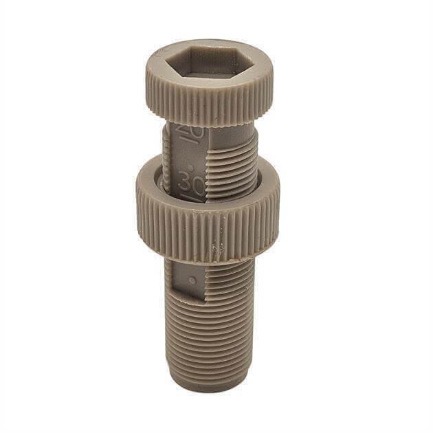 Düz Makine Plastik Ayak Baskı Vida Ve Somunu / S31012-001+S31013-001 görseli 3