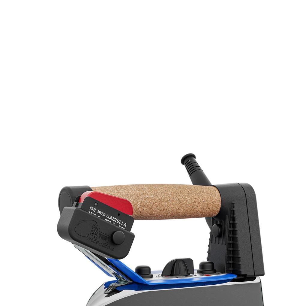 GAZZELLA ''SLİM'' DİKİŞ AÇMA BUHARLI EL ÜTÜSÜ - ALÇAK TABANLI - 970 GR görseli 3