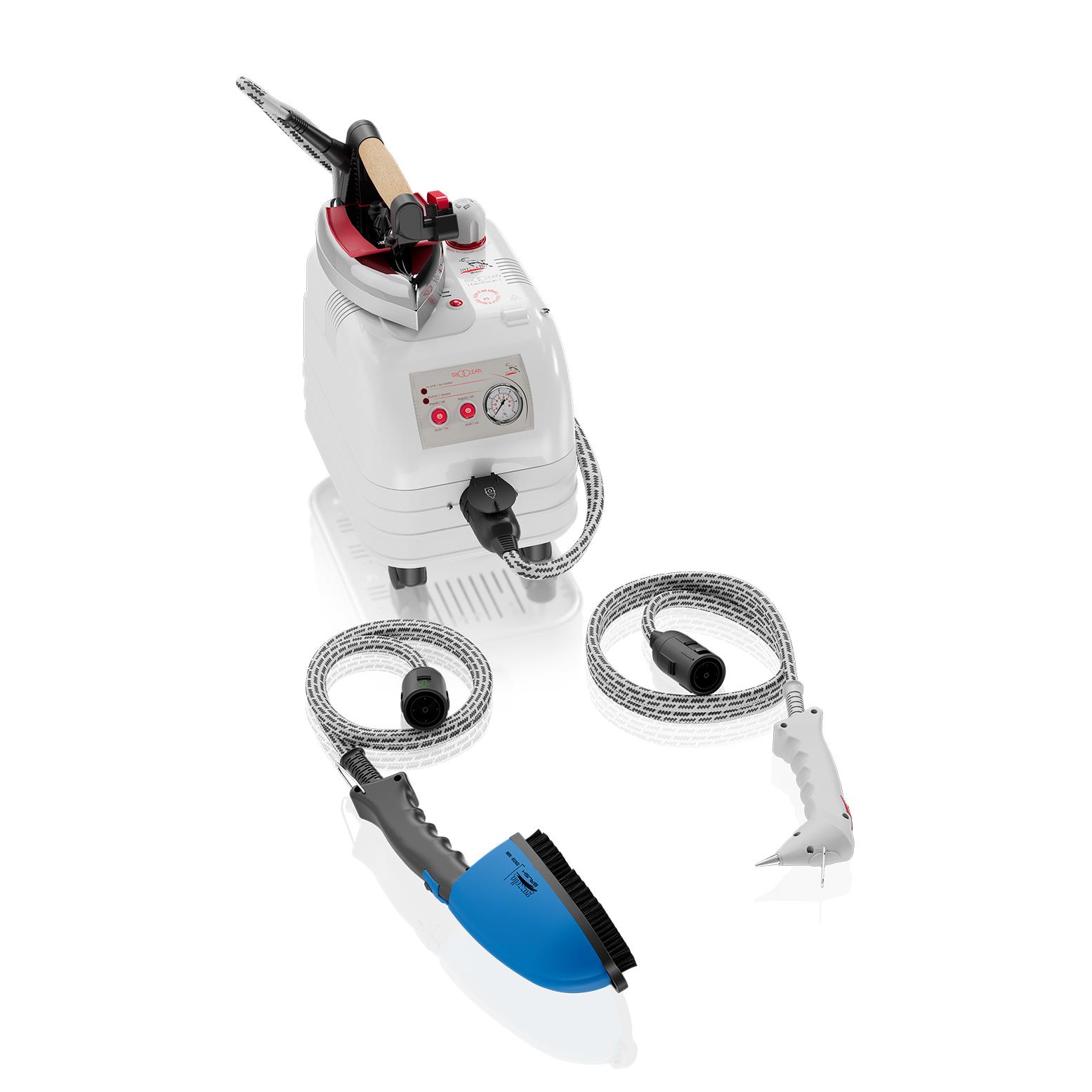 GAZZELLA ''TRİO MİNİ'' BUHARLI ÜTÜLEME VE TEMİZLEME ROBOTU- 3,5 LT( PROFESYONEL ÜTÜ, FIRÇA VE PİSTOLE DAHİL)