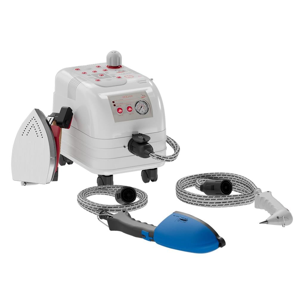 GAZZELLA ''TRİO MİNİ'' BUHARLI ÜTÜLEME VE TEMİZLEME ROBOTU- 3,5 LT( PROFESYONEL ÜTÜ, FIRÇA VE PİSTOLE DAHİL) görseli 3