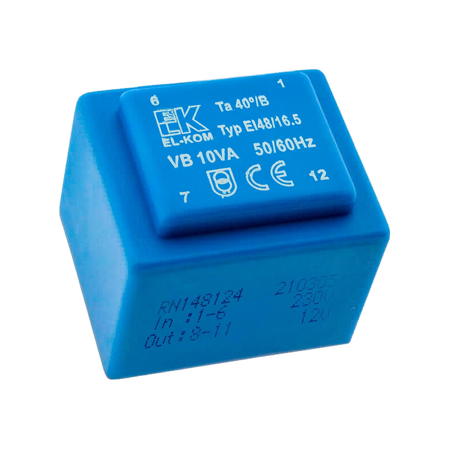 Transformatör - El-Kom RN-148124 12V 10.0VA PCB Tipi Trafo