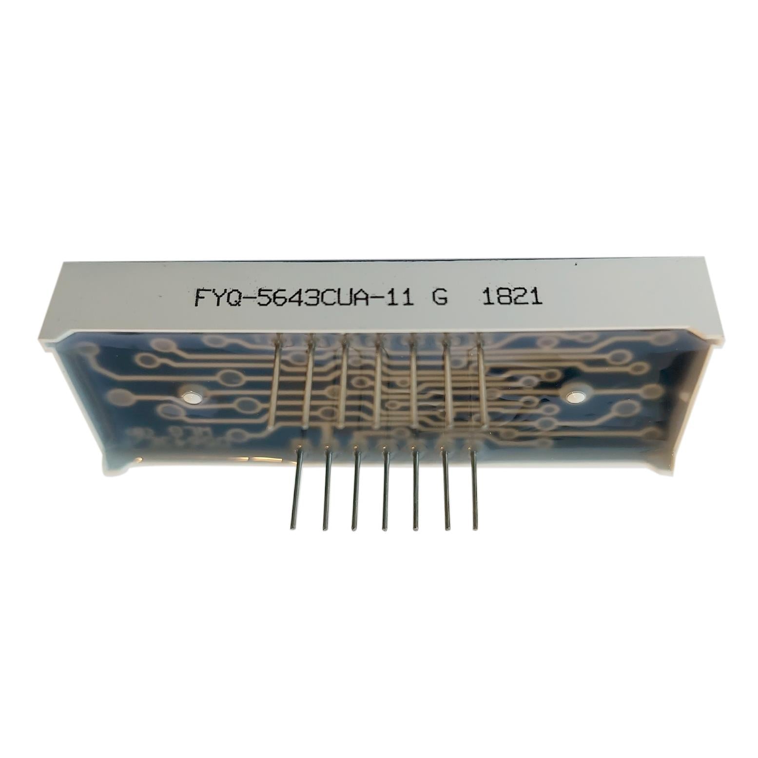 Ekran - FYQ-5643CUA-11 4 haneli 0.56 inç Amber DIP LED 7 segmentli dijital görseli 2