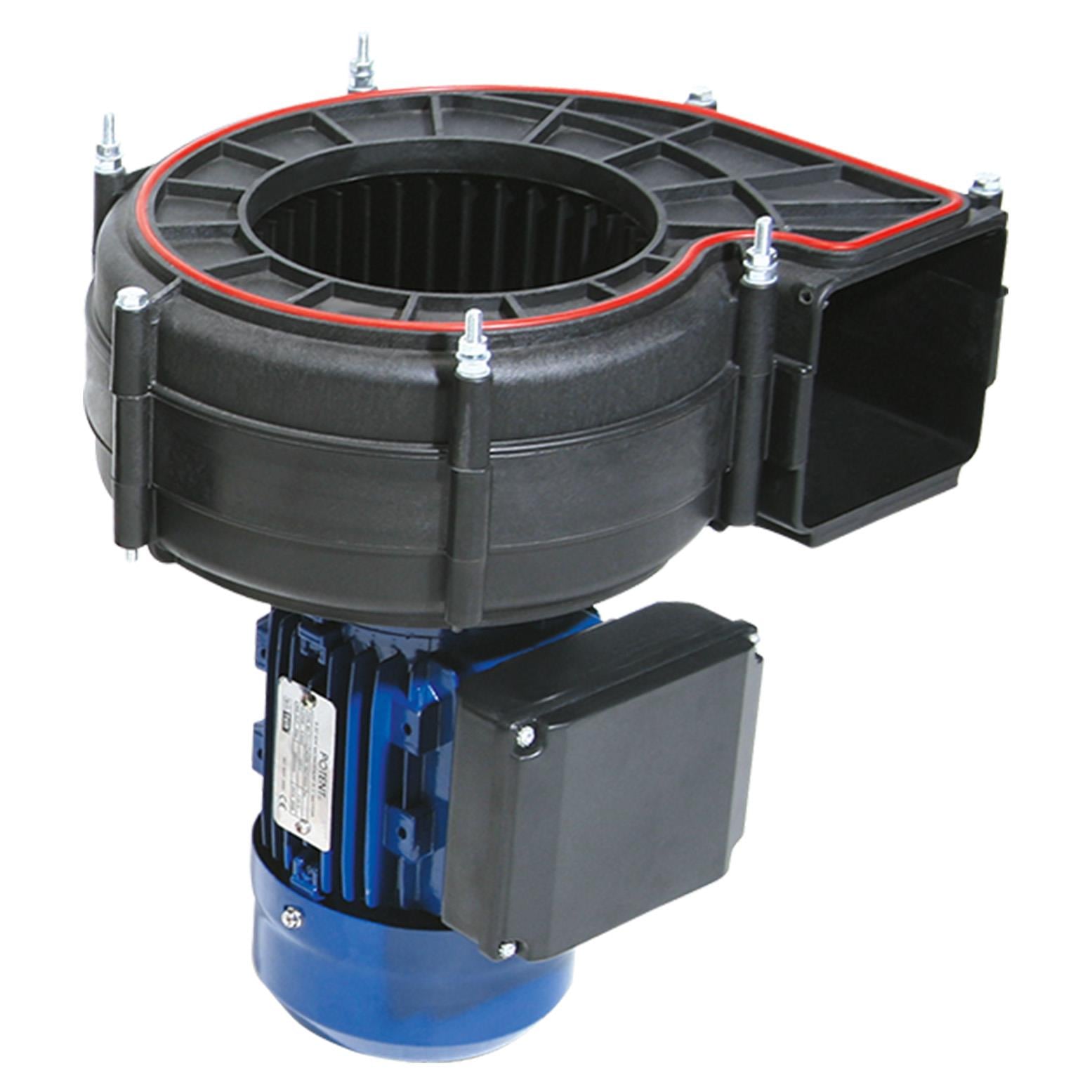 ''POTENT'' SALYANGOZ RADYAL FAN * 0,55 KW - MONOFAZE - YÜKSEK FANLI