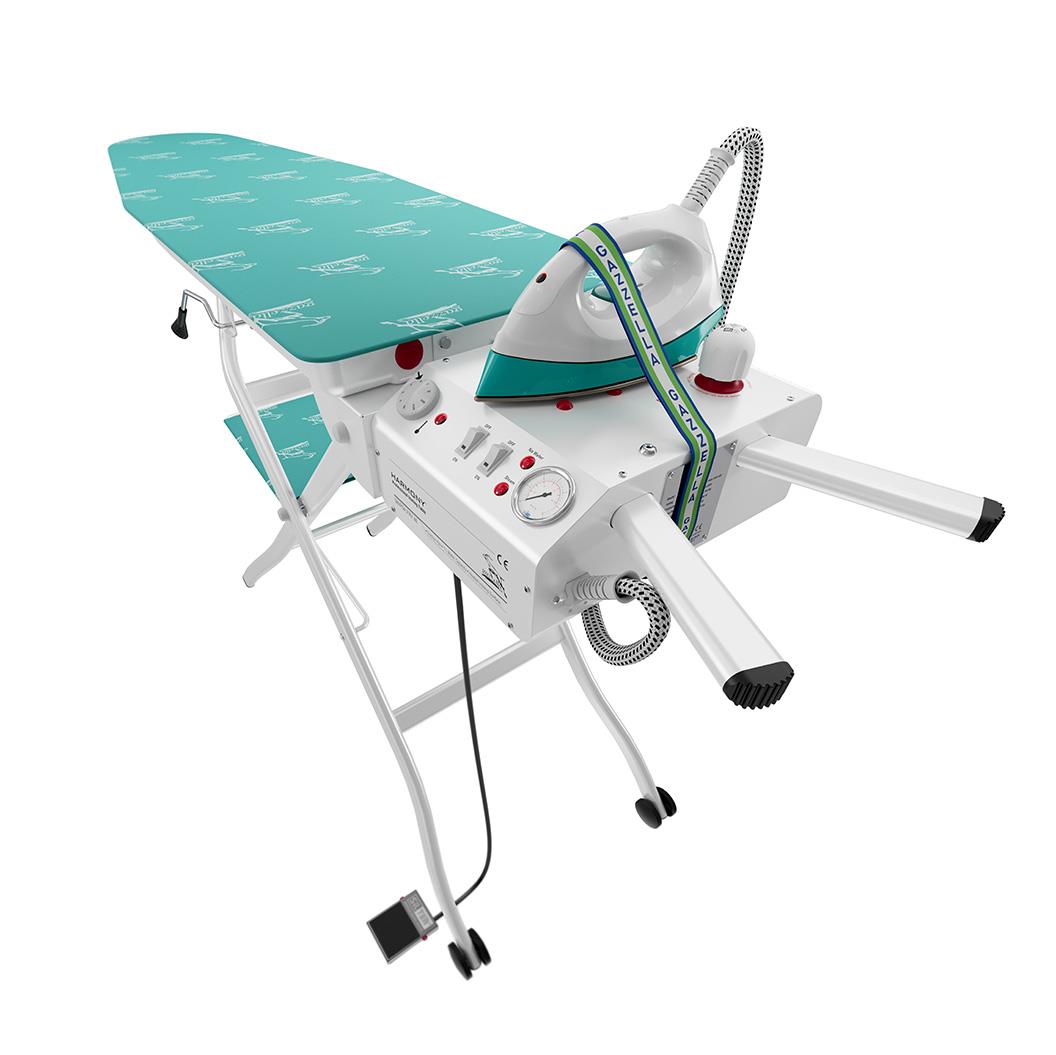 SM/PSA 2101 AE - GAZZELLA ''HARMONY'' KATLANABİLİR KAZANLI VE FANLI ÜTÜ MASASI görseli 3